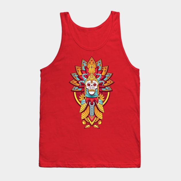 Skullking - color Tank Top by LAckas